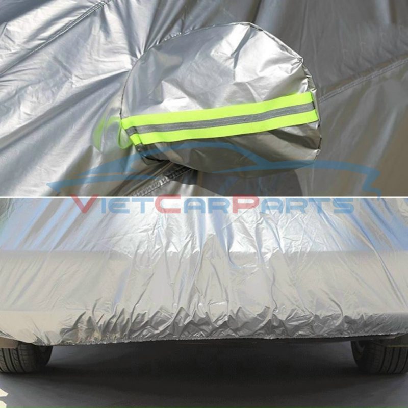 Tai gương của bạt phủ có dải phản quang chống va trạm ban đêm